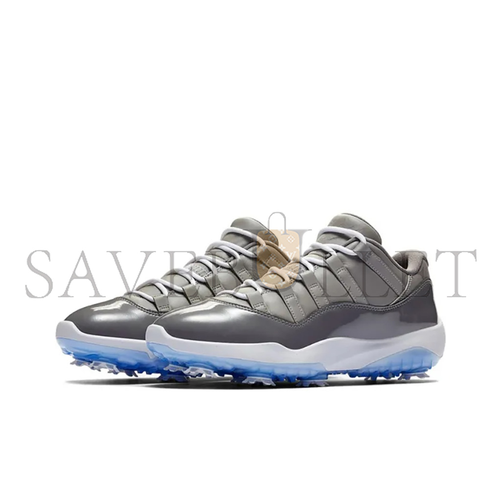 NIKE JORDAN 11 RETRO LOW GOLF COOL GREY AQ0963-002